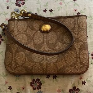 Coach wristlet